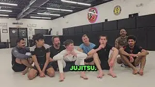 Fathers Training BJJ with their Sons.