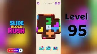 Slide Block Rush Level 95 Walkthrough 🧩 | SolutionGuruji 🎮