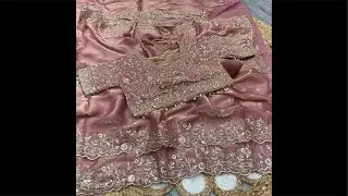 Latest premium designer saree collection live on offer price booking 6354046662. ..