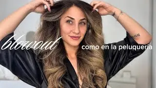 Blowout perfecto | tu pelo recién salido como de la peluquería 🤍