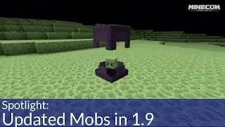 NEW & UPDATED MOBS IN MINECRAFT 1.9!
