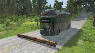 Cars vs Tree Crash Fun - BeamNG.Drive