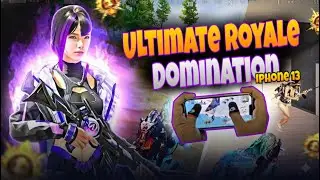 iPhone 13 60FPS Insane Ultimate Royale Clutches 🔥 BGMI High-Skill Lobby