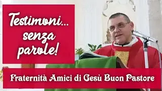 Testimoni...senza parole! Omelia di P. Maurizio AGBP 5/2/26