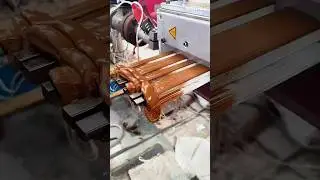 The debugging process of wood plastic wallboard mold #machine #tools #wpc #technology