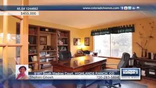 Home for sale in HIGHLANDS RANCH, CO | $455,000