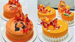 Decorating 9 Cakes&nbsp; #cakedesigner #cakedecoratingtutorials #cakedecorating #satisfyingcake