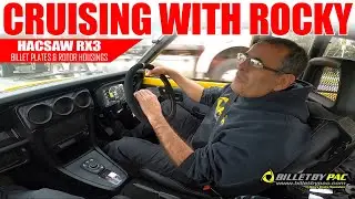 CRUISING WITH ROCKY - BILLET BY PAC 13B PLATES & ROTOR HOUSINGS ON THE STREET! 'HACSAW' RX3