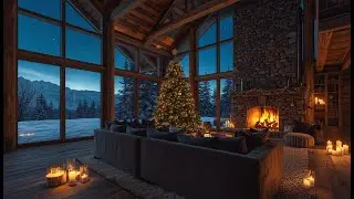 Christmas music in Cozy Apartment 🎄 Relaxing music for Sleep & Stress Relief