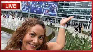 🔴 [LIVE]  D23 Expo Day 2 | First time attending | (9.9.22)