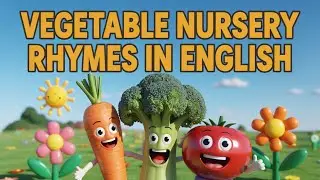 Kids Songs Learn Vegetables | Educational English Nursery Rhymes for Fun