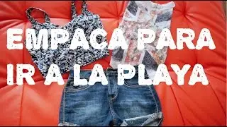 QUÉ ROPA LLEVO A LA PLAYA | EMPACA RÁPIDO Y VIAJA LIGERA