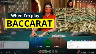 STAKE.COM 🤡 💲💲 WHEN I PLAY BACCARAT AND... 💲💲