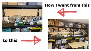 Craft Room Organization Challenge