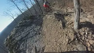 Ponca BOC Downhill Mountain Bike Trail- White Lightning Alt Line