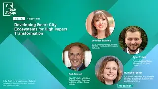 【City-Tech.Tokyo2023】Developing Smart City Ecosystems for High Impact Transformation
