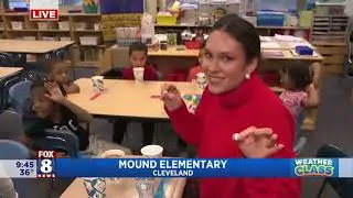 FOX 8 NEWS Cleveland Weather Class Visits Mound Elementary In Cleveland