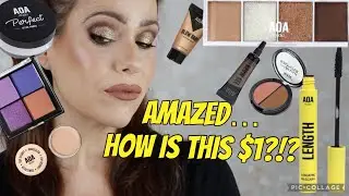 ONE DOLLAR MAKEUP? WOW! THE QUALITY! HAUL WITH A FULL FACE TRY ON AND REVIEW!
