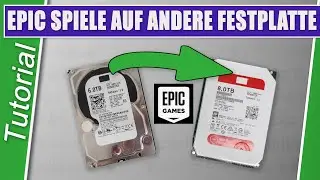 Epic Spiele auf andere Festplatte verschieben - So geht's ganz einfach. 😊👍