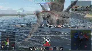War Thunder; HMS York; A good heavy cruiser with very good guns; Naval Arcade