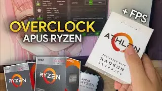 Como hacer OVERCLOCK en APUS AMD RYZEN