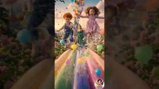 Balloon Land #cat #animation #funny #dog #pets #reels #balloon #baby #princess #water #cartoon