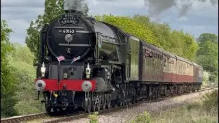 60163 “Tornado” returns to the Nene Valley Railway to celebrate VE80! | 04/05/25