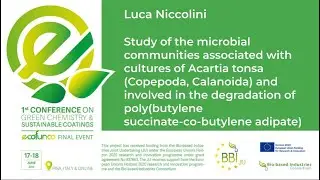 ECOFUNCO Final Event | Study of Acartia tonsa involved in the degradation of PBSA