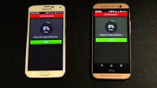 HTC One M8 vs Samsung Galaxy S5 Speed Test Comparison