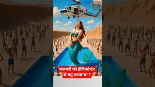 जलपरी को हेलिकोप्टर से क्यूं लटकाया ? | Parrot कहानी #parrot #jalpari #cartoon