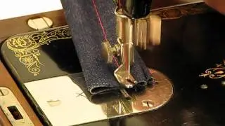 Ultimate 1930 Singer 99K-13 - Eight Layers of Heavy Grade Denim!!