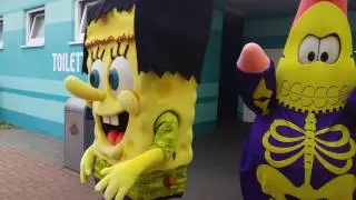 Meeting Spongebob Sqarepants & PatrickStar LIVE in Nickland