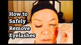How to Remove Fake Lashes Safely