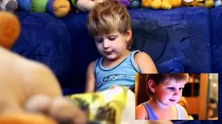 Kirill and Mama. Our birthday videopresent