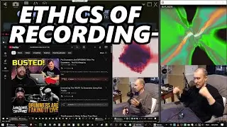 TOD Reacts #10 - Technical Death Metal IS A JOKE (Ethics of Recording)
