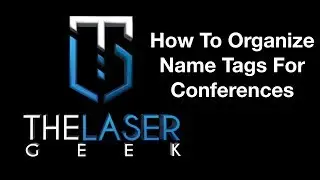 How To Organize Name Tags For Conference|Trade Show Badges|Swag