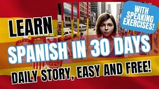 Spanish: Speak, listen and Read with easy exercises.