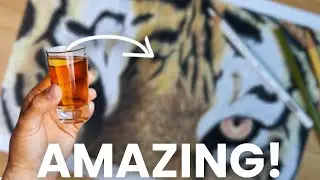 Turn your drawings into paintings using ALCOHOL!