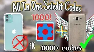 1000+ Codes \ Setedit 2023 All In One Pack Codes ✓ Letest Setedit Codes Gaming lag Fix ✓