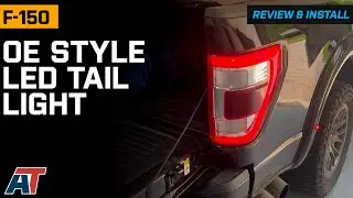 2021-2023 F-150 OE Style LED Tail Light Review & Install