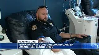 'Banking on a Cure' Childhood Cancer Awareness blood drives