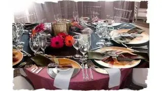 Traditional wedding decor