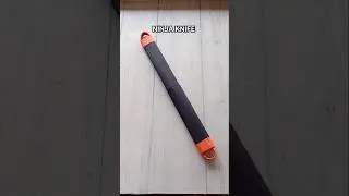 NINJA KNIFE ORIGAMI TUTORIAL| HOW TO MAKE PAPER DOUBLE KNIFE CRAFT| FOLDING| NINJA FINGER| ART