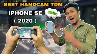 IPhone SE ( 2020 ) | BGMI TDM BEST HANDCAM GAMEPLAY 2024 🔥