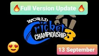🔥FullVersion of WCC- 3🔥 | New update | Real information