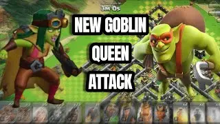 নতুন গবলিন রানী আক্রমণ 😍New Goblin queen attack❤️ #clashofclans