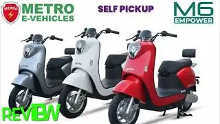Metro M6 Electric bike| Review Electric Scooter| Best Pakistani electric bike #electric #review