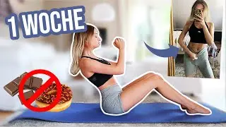 EXPERIMENT: JEDEN Tag SPORT & KEINE S&uuml;&szlig;igkeiten f&uuml;r 1 WOCHE!!! SCHAFFE ICH ES? Selbstexperiment⎜ PIA