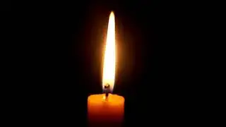 [10 Hours] Burning Candle - Video Only [1080HD] Slow TV