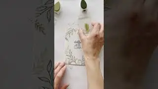 Individuelle Karte zum Geburtstag mit Stempel #stempel #diy #kartenbasteln